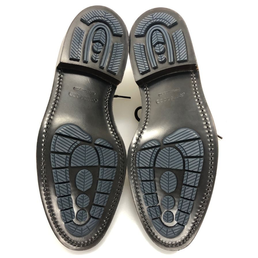 ジョンロブ レザシューズ KILMORY シボレザー サイズ7.5E ブラウン JOHN ROBB ビジネスシューズ 約26.5cm【LA】【中古】