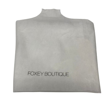 中古◆フォクシー ノースリーブブラウス ブラック サイズ38 レディース FOXEY 【AFB24】