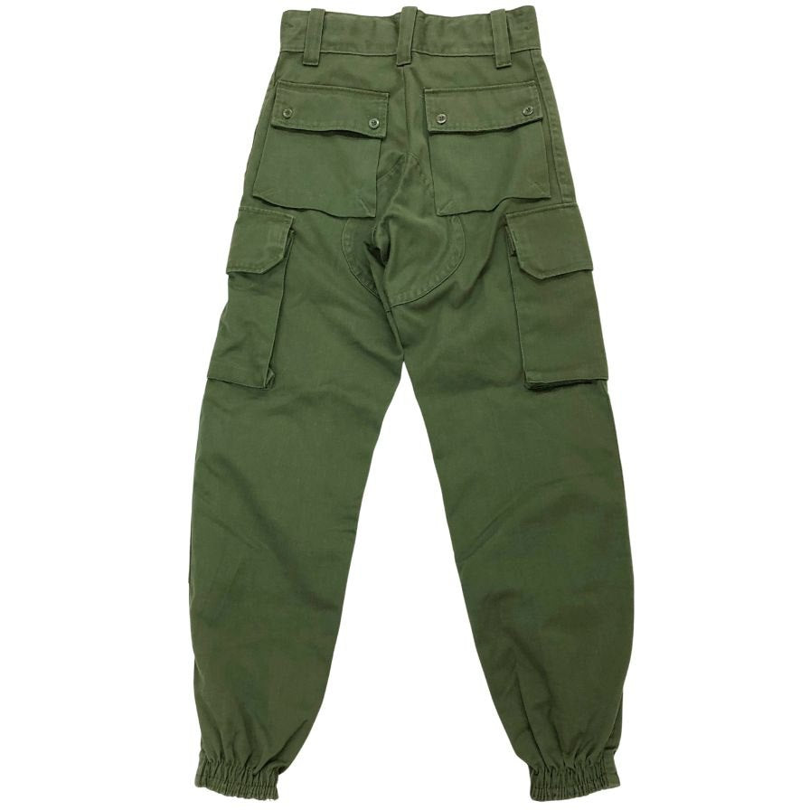 スペイン軍 カーゴパンツ コンバットウール 1984年製 ウールポリエステル サイズ44/58 メンズ オリーブ 【AFB44】