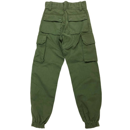 スペイン軍 カーゴパンツ コンバットウール 1984年製 ウールポリエステル サイズ44/58 メンズ オリーブ 【AFB44】