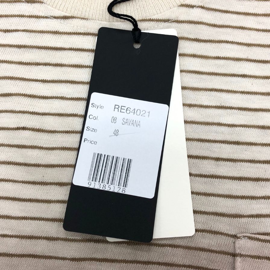中古◆ロベルトコリーナ クルーネック Tシャツ ブラウングラデ メンズ 48サイズ Roberto Collina 【AFB45】