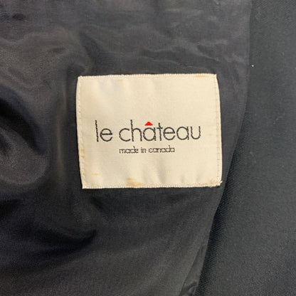 中古◆ル シャトー カナダ製 テーラードジャケット ブラック メンズ サイズ40 le chateau 【AFF21】