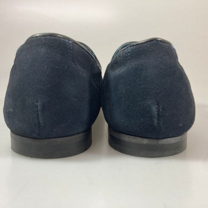 アラウンドザシューズ タッセルローファー ネイビー メンズ サイズ41 aroundo the shose 約26.0cm【AFC32】