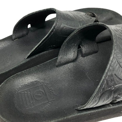 サンダルマン レザー サンダル ブラック メンズ サイズ7 The Sandalman 約25.5cm【AFC3】