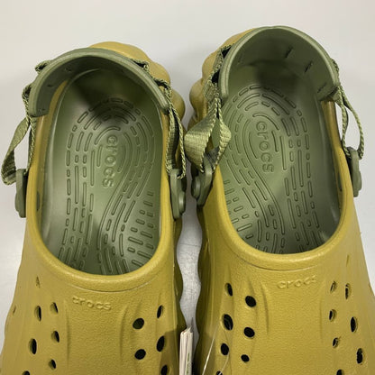 クロックス サンダル エコー クロッグ カーキ系 28cm メンズ crocs ECHO CLOG 約28.0cm【AFC28】
