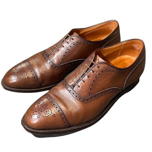 オールデン レザーシューズ 913 セミブローグ ブラウン メンズ サイズUS11.5D ALDEN ビジネスシューズ 約29.0cm【LA】【中古】