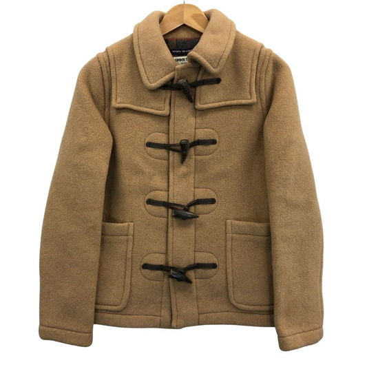 美品◆シップス ロンドントラディショナル ダッフル ショート ベージュ フード欠品 サイズ34 SHIPS 【AFA20】