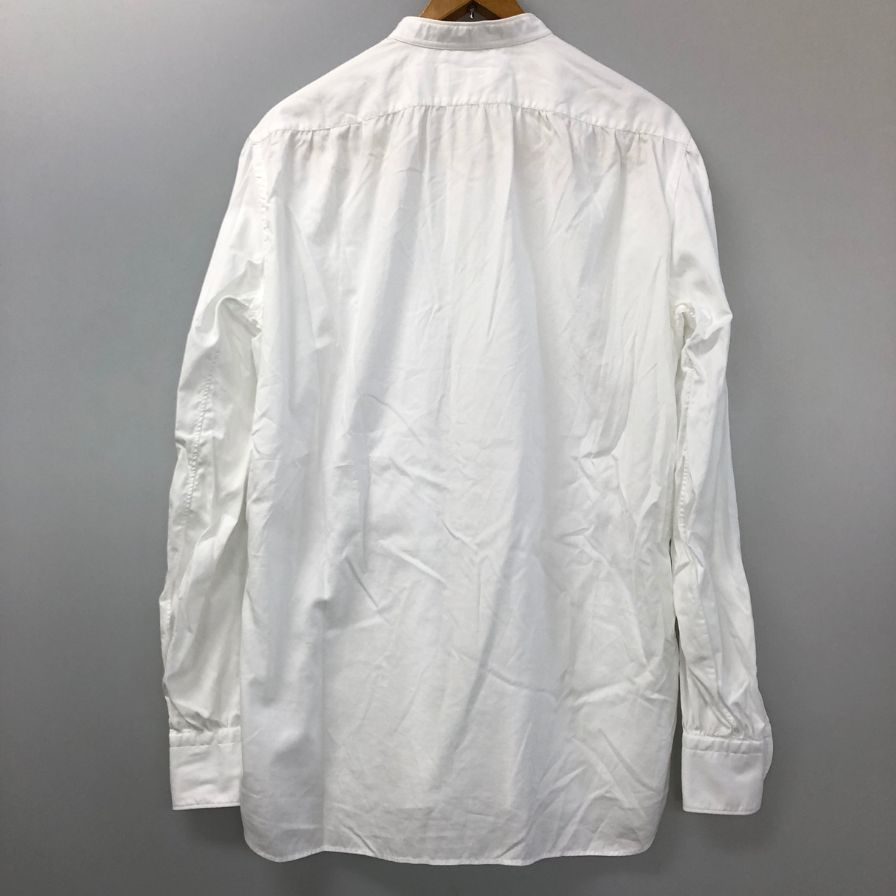 中古◆ミナミシャツ オーダー シャツ バンドカラー メンズ サイズ不明 ホワイト MINAMI SHIRTS BESPOKE 【AFB5】