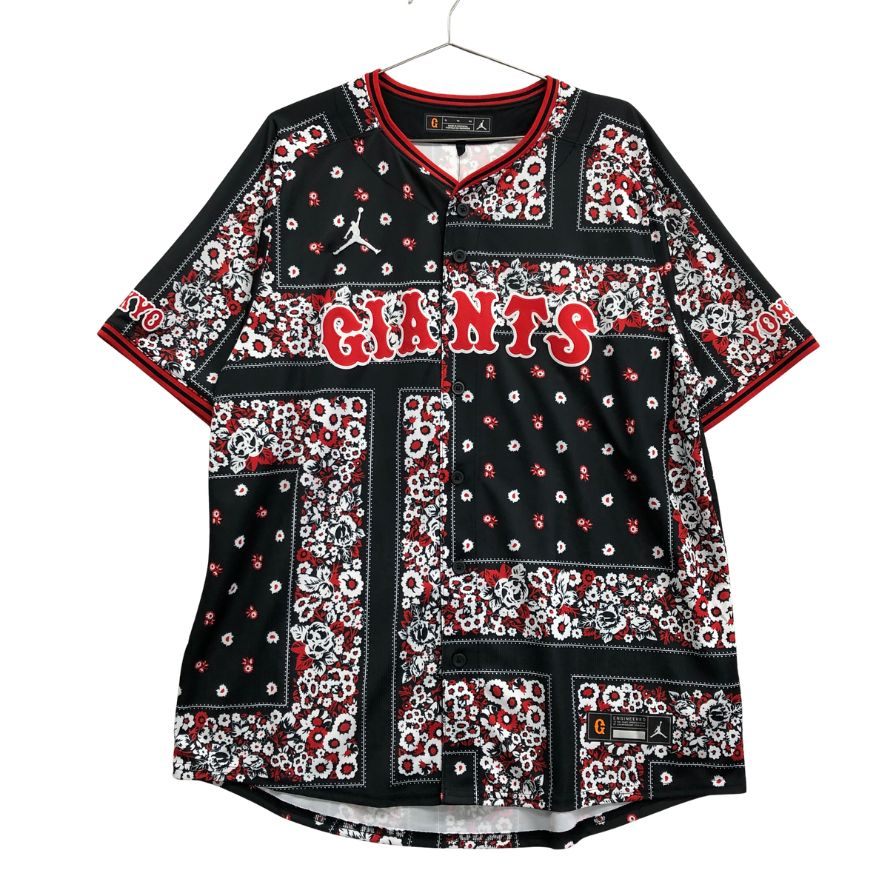 新品同様◆ジャイアンツ ジョーダン  コラボ 野球応援シャツ サイズXL giants 【AFA22】