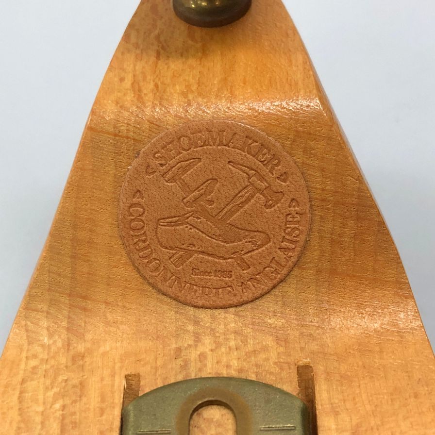ラ コルドヌリ アングレーズ シューツリー 木製 ブラウン メンズ サイズ40・41 LA CORDONNERIE ANGLAISE 約25.5cm【AFC8】