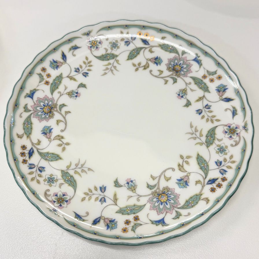 ノリタケ 皿 6枚セット 花柄・フルーツ柄 ホワイト Noritake【AFI28】【中古】