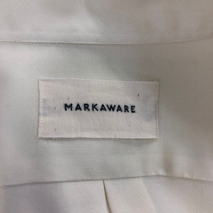 中古◆マーカウェア シャツ  ベージュ サイズ2 メンズ MARKAWEAR 【AFA18】
