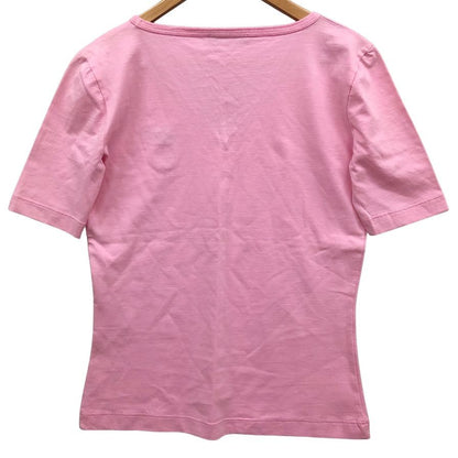 極美品◆ディースクエアード2 Tシャツ アップルモチーフ レディース サイズL ピンク DSQUARED2 【AFB44】