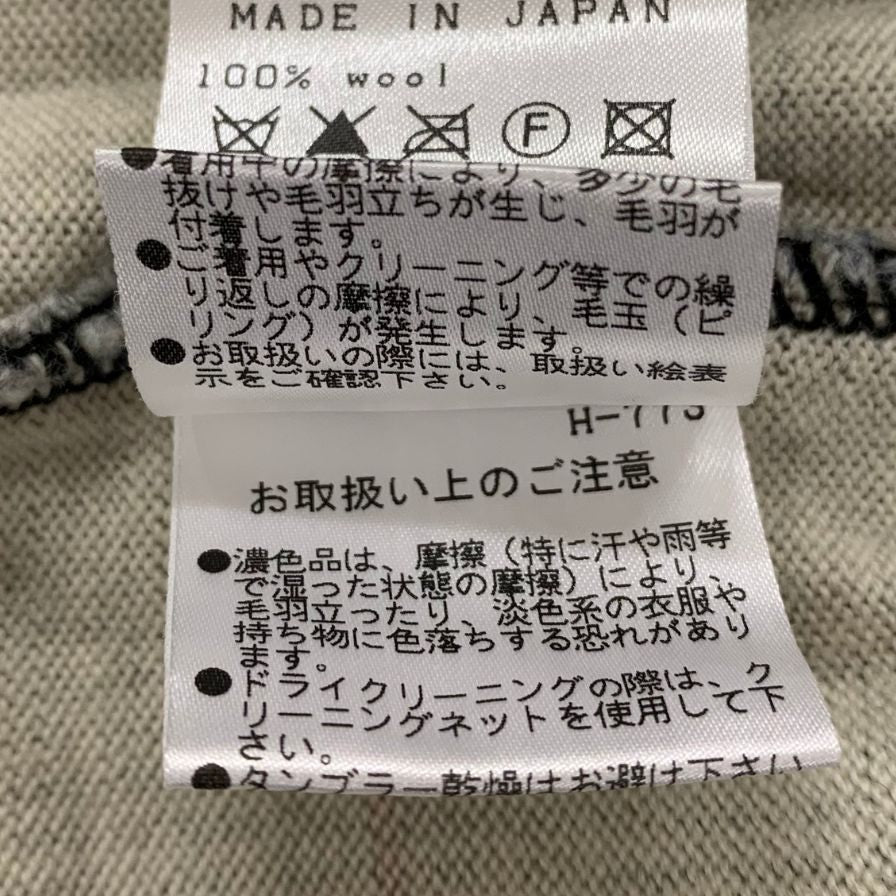 美品◇パーリーゲイツ ニット クルーネック 恐竜柄 ウール