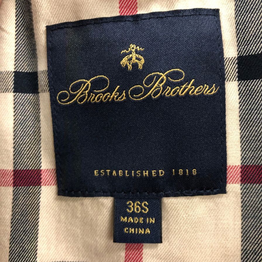 ブルックスブラザーズ コート ライナー付き ベージュ メンズ サイズ36S Brooks Brothers【LA】