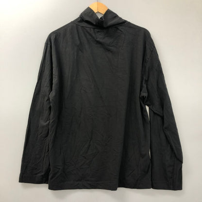 美品◆バトナー エアスエードハイネックカットソー ロングスリーブ グレー メンズ サイズ3 BN-23FM-010 BATONER 【AFB26】