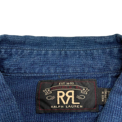 ダブルアールエル ラルフローレン デニムシャツ メンズ サイズM RRL RALPH LAUREN【LA】