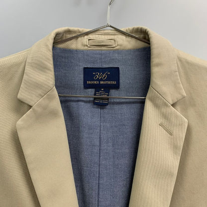美品◆ブルックスブラザーズ ジャケット 346 ベージュ メンズ サイズM Brooks Brothers 【AFB45】