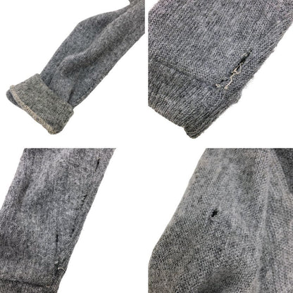 中古◆タウンクラフト 50S-60S カーディガン グレー メンズ アクリル サイズM towncraft 【AFB45】