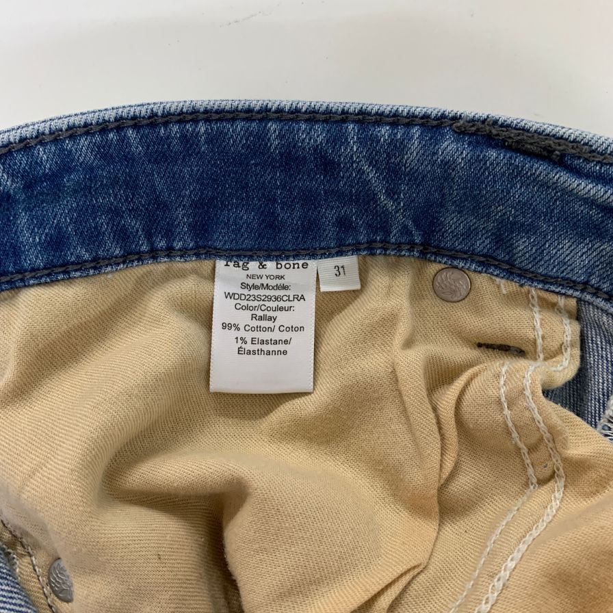 ラグ＆ボーン デニムパンツ ブーツカット メンズ サイズ31 rag＆bone 【AFB45】