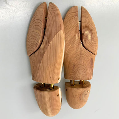 ナチュラルスタッフ シューツリー シューキーパー  木製 メンズ サイズ 41/42 ブラウン Natural Stuff 約26.0cm【AFC36】
