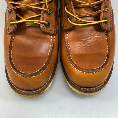 レッドウィング ブーツ アイリッシュセッター 羽根タグ USA製 875 サイズUS8 メンズ ブラウン RED WING 約26.0cm【AFC47】