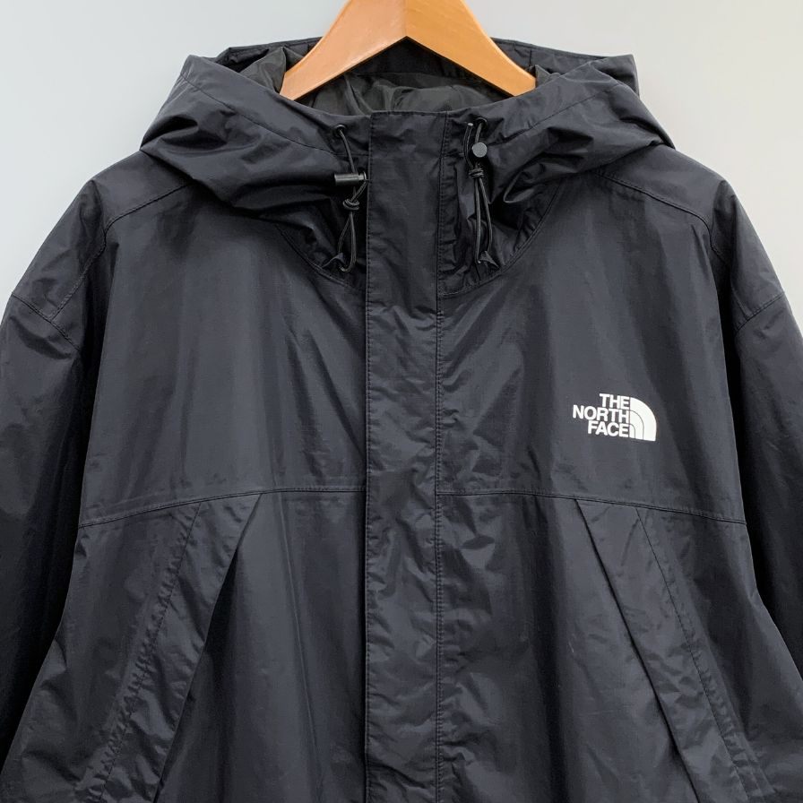美品◆ノースフェイス マウンテン パーカー USA メンズ XXXL ブラック THE NORTH FACE 【AFA9】