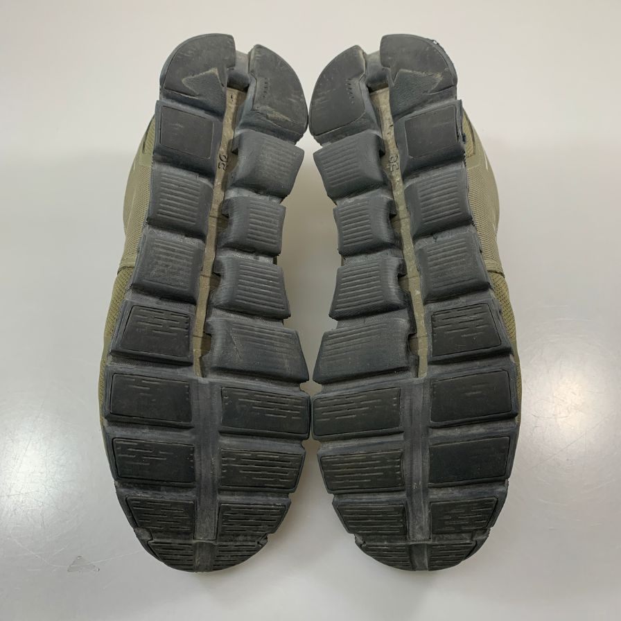 オンランニング スニーカー クラウド ウォータープルーフ オリーブ メンズ サイズUS M9.5 on cloud Waterproof 約27.5cm【AFC29】