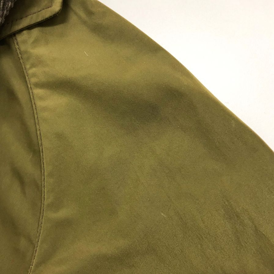 極美品◆バブアー ビデイル ノンオイルド コットンナイロンクロス ジャケット グリーン系 サイズ36  Barbour 【AFB14】