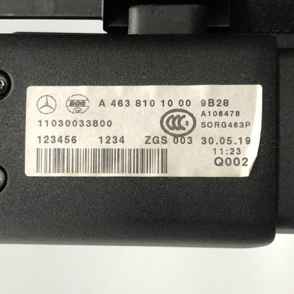 ベンツ トノカバー W463a ブラック Mercedes Benz【AFE13】【中古】
