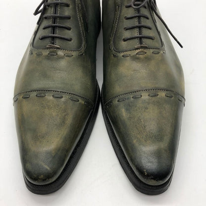 サントーニ レースアップ レザーシューズ ストレートチップ 7995 メンズ サイズ6.5 Santoni 約25.5cm【AFC47】