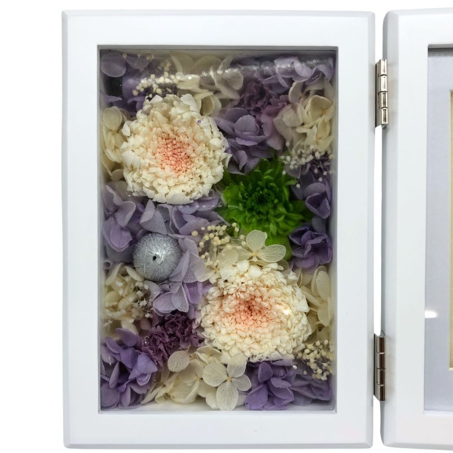 リズカ ブリザード フラワー 2点一式 Preserved Flowers【AFI28】【中古】