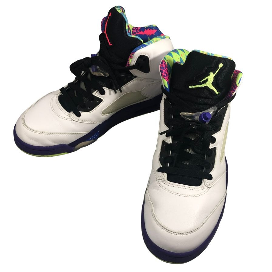 ナイキ エアジョーダン 5 レトロ オルタネート ベルエア 27.5cm メンズ DB3335 100 Nike Air Jordan 5 Alternate Bel-Air 約27.5cm【AFD3】