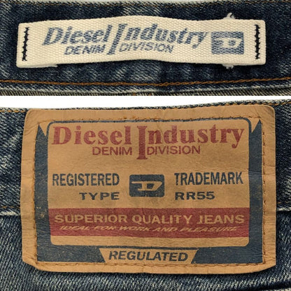 ディーゼル デニムパンツ TYPE RR55  インディゴ ボタンフライ イタリア製 メンズ サイズ32 ブルー系 DIESEL 【AFB19】