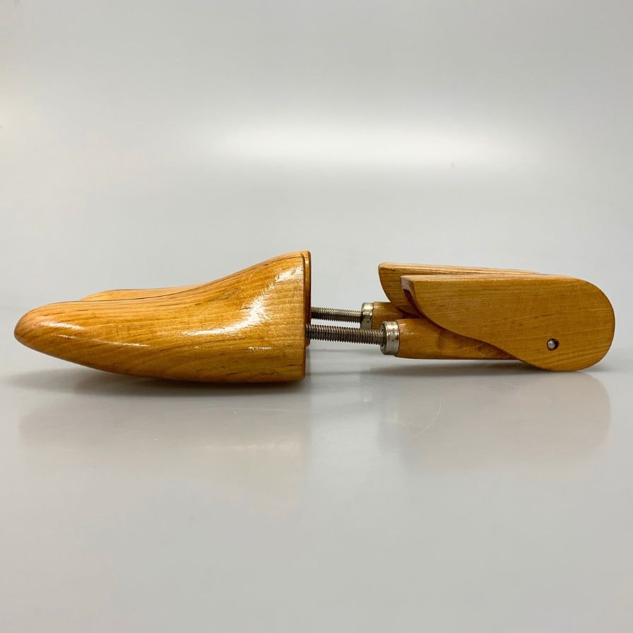 エルメネジルドゼニア シューツリー シューキーパー 木製 メンズ サイズ未記載 Ermenegildo Zegna 約不明cm【AFC34】