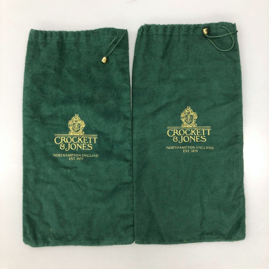 クロケット＆ジョーンズ ローファー ボストンサイズ7E ブラック Crockett&Jones ローファー 約25.5cm【LA】【中古】
