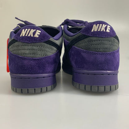 ナイキ×シュプリーム スニーカー ダンク ロー  HQ8487-500 スエード パープル×グレー サイズUS8 NIKE×Supreme 約26.0cm【AFD1】