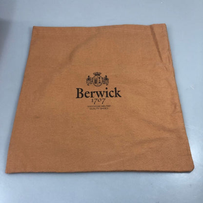 バーウィック サイドゴアブーツ 446 ブラック サイズ7 メンズ Berwick 約26.0cm【AFD15】