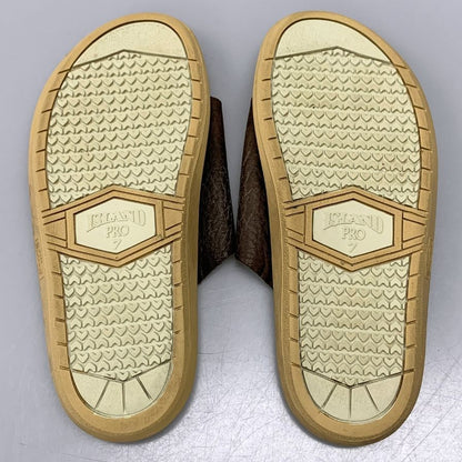 アイランドスリッパ サンダル シャワーサンダル シボレザー カモフラ 迷彩柄 ブラウン系 メンズ サイズ7 ISLAND SLIPPER PRO 約25.5cm【AFC41】
