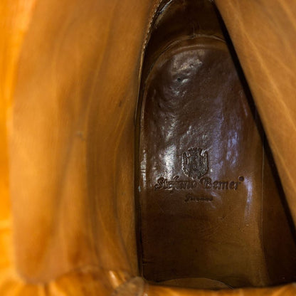 ステファノ ベーメル キャップトゥー パンチングチップ メンズ サイズ 不明 Stefano Bemer 約不明cm【AFD5】