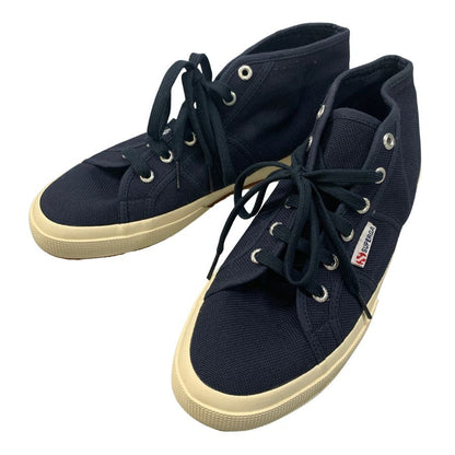 スペルガ スニーカー キャンバス ネイビー系 サイズ43 SUPERGA 約27.5cm【AFC33】