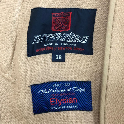 美品◆インバーティア バルマカーン コート メンズ ブラウン サイズ 38 SINCE 1863 INVERTERE 【AFA11】