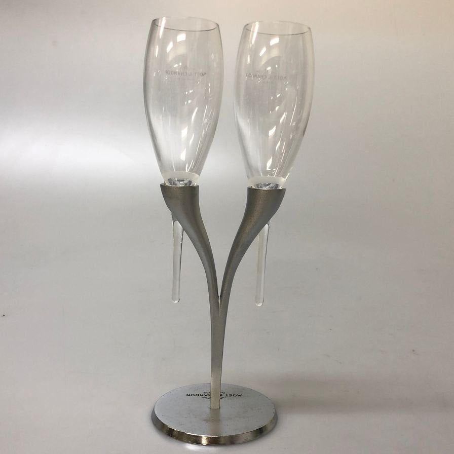 モエシャンドン グラススタンド ペア リングホルダー MOET&CHANDON【AFI26】【中古】