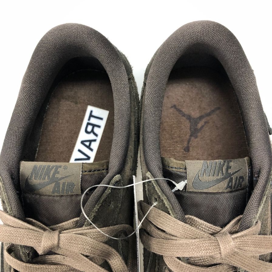 ナイキ DM7866-202   トラビス スコット エア ジョーダン ロー ベルベ メンズ サイズ US9.5 ブラウン系 Nike 約27.5cm【AFD14】