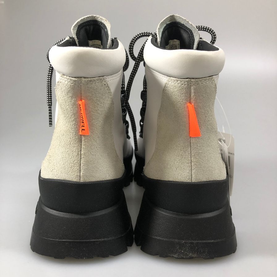 メレル ブーツ トレッキングブーツ Bristol MID レディース サイズ24 ブラック ホワイト系 MERRELL 約24.0cm【AFD5】