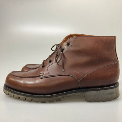 ジェイエムウエストン ブーツ 741-38 カーフ レザー 旧ロゴ ブラウン メンズ サイズ8D J.M.Weston ブーツ 約27.0cm【LA】【中古】