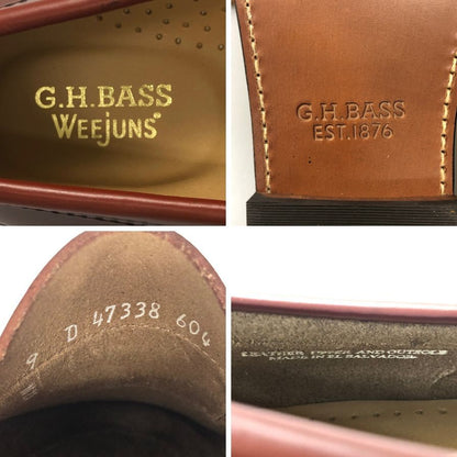 ジーエイチバス ローファー ウィージャンズ ラーソン サイズ9 メンズ ブラウン系 G.H.Bass&Co. WEEJUNS LARSON ローファー 約27.0cm【LA】【中古】