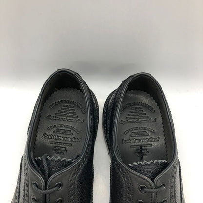 フット ザ コーチャー カントリーマナー 6141034101-KT1818 ブラック サイズ7 メンズ foot the coacher 約25.0cm【AFD9-2】