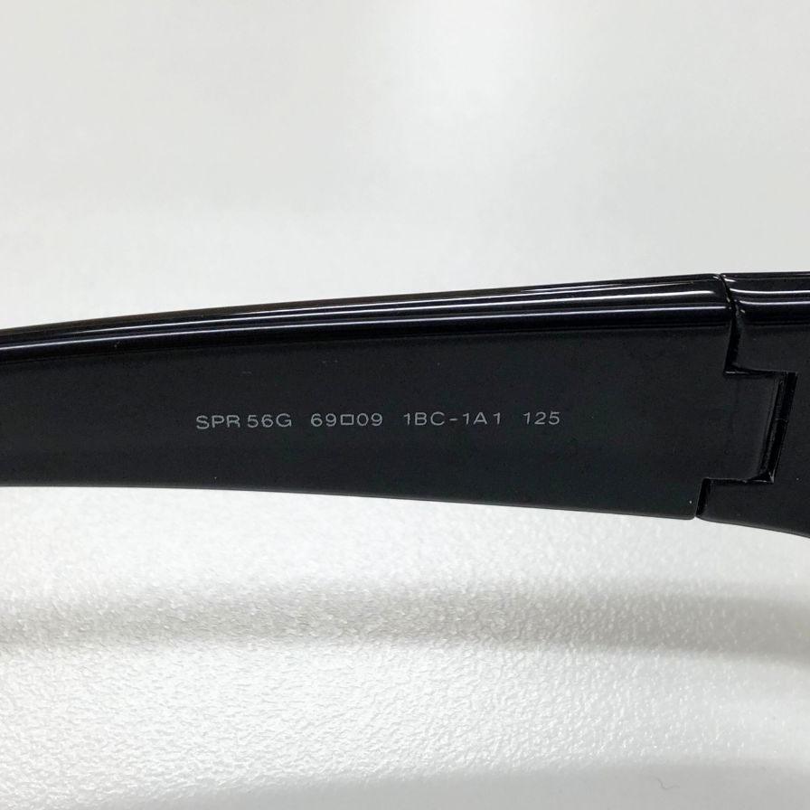 プラダ サングラス ウェリントン型 ブラック メンズ SPR56G 69□09 1BC-1A1 125 PRADA【AFI6】