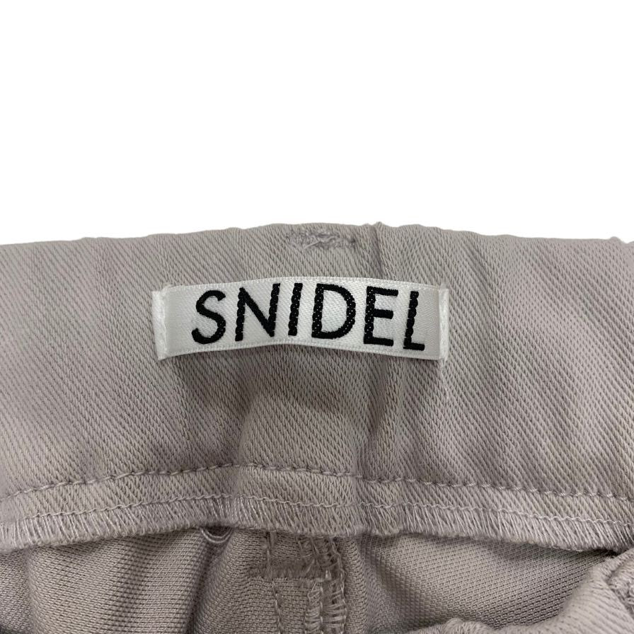 スナイデル チノパン ストレッチ素材 ベージュ  サイズO レディース SNIDEL 【AFB45】